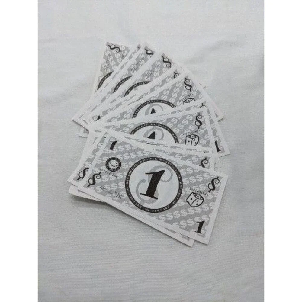 Lot Of (100+) Golf Monopoly Board Game Play Money 1s 5s 10s 20s 50s 100s 500s